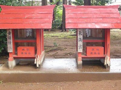 末社天満宮、愛宕神社