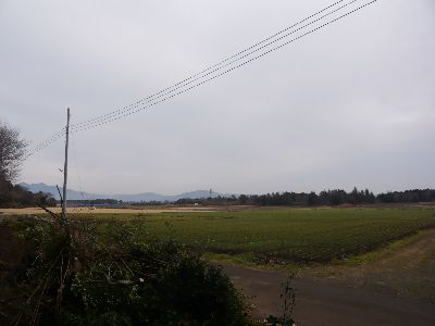 周囲の田園風景