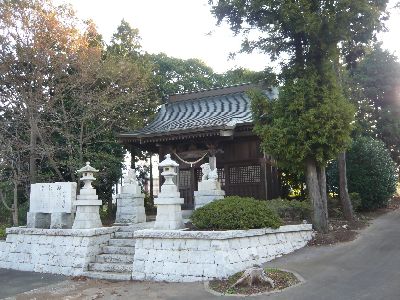 神社の全景