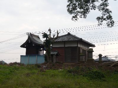 神社の全景