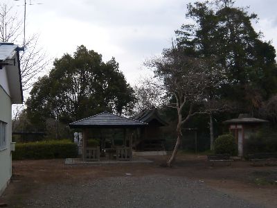 公民館から神社方面