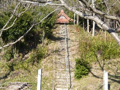 参道の石段