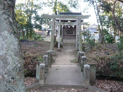 三日月神社の鳥居