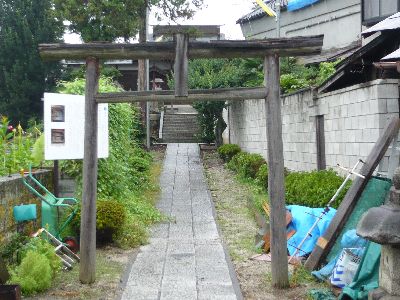 二の鳥居と参道