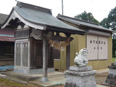 神殿と社務所