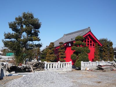 神社の全景