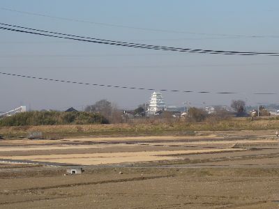 境内から常総市地域交流センター(豊田城)