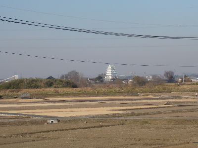 境内から常総市地域交流センター（豊田城）