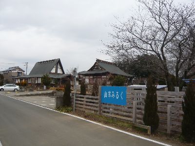 伽藍の前景