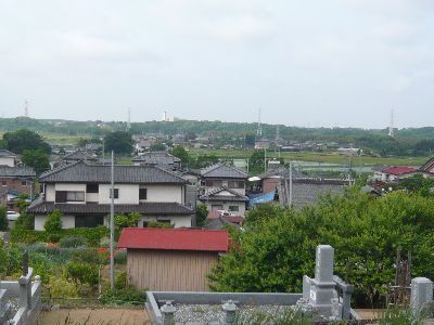 境内からの景色