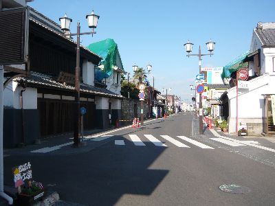 旧水戸街道の様子