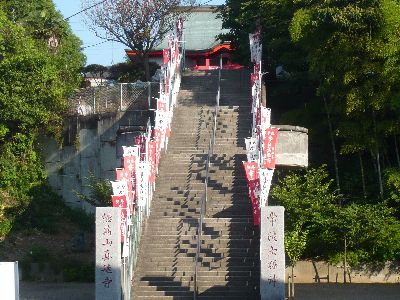 参道の石段