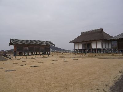 遺跡の全景