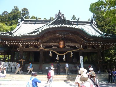 筑波山神社拝殿